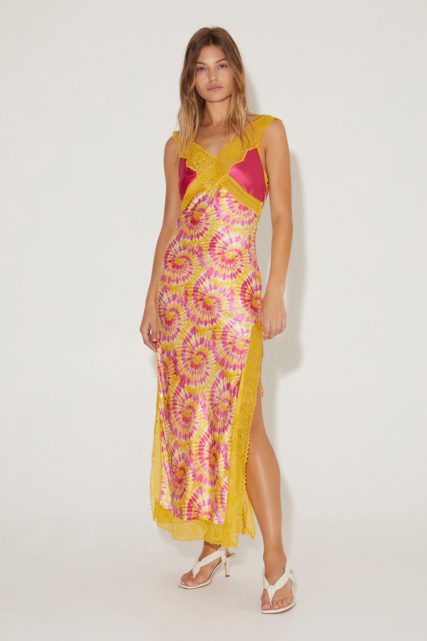 Maybelle Dress Tie Dye L TIE DYE
