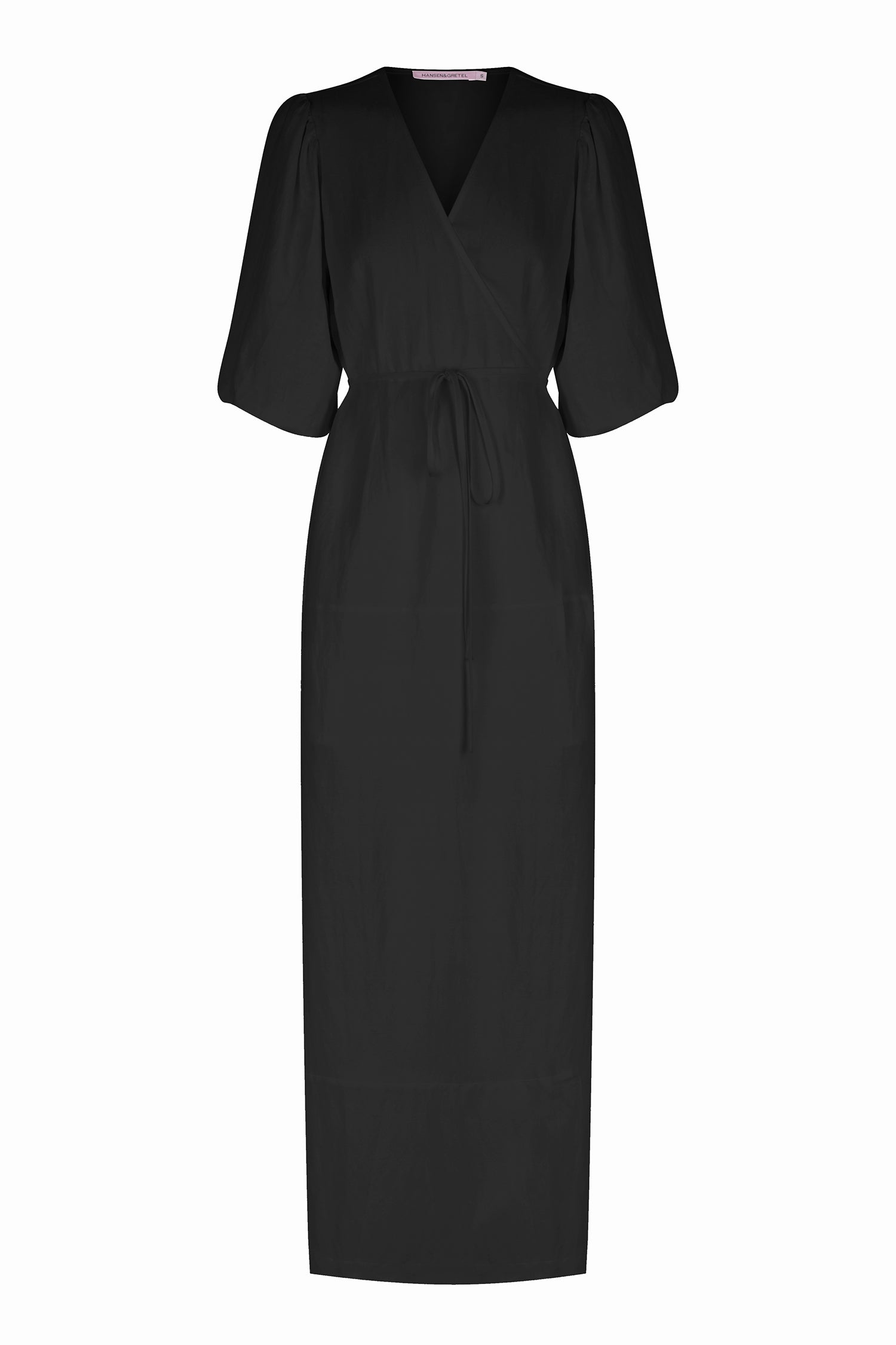 Saffron Dress Black Hansen & Gretel