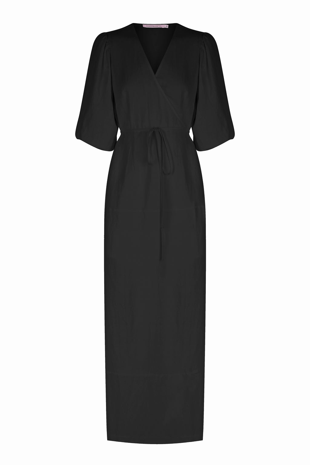 Saffron Dress Black Hansen & Gretel